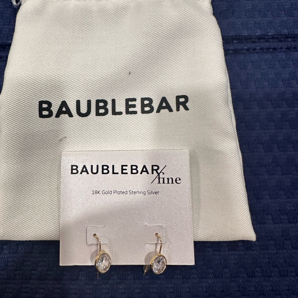 BaubleBar Fine Gold Plated Sterling Silver Earrings